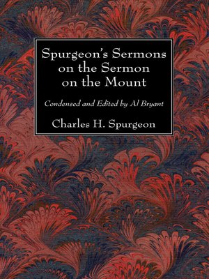 cover image of Spurgeon's Sermons on the Sermon on the Mount